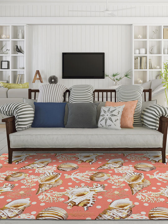 Seabreeze SZ6 Salmon 8' x 10' Rug