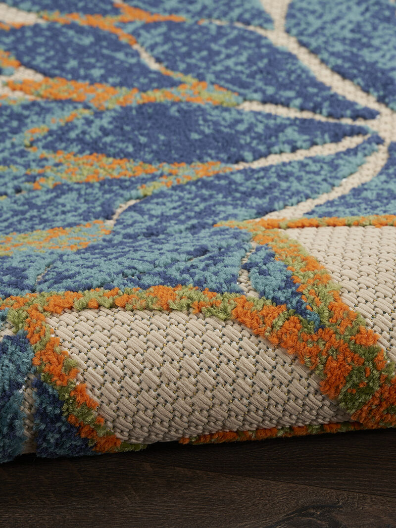 Aloha ALH05 Blue/Green 10' x 14' Rug