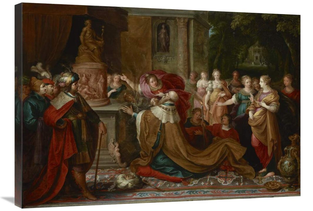The Idolatry of Solomon-Canvas Art-36x25.56