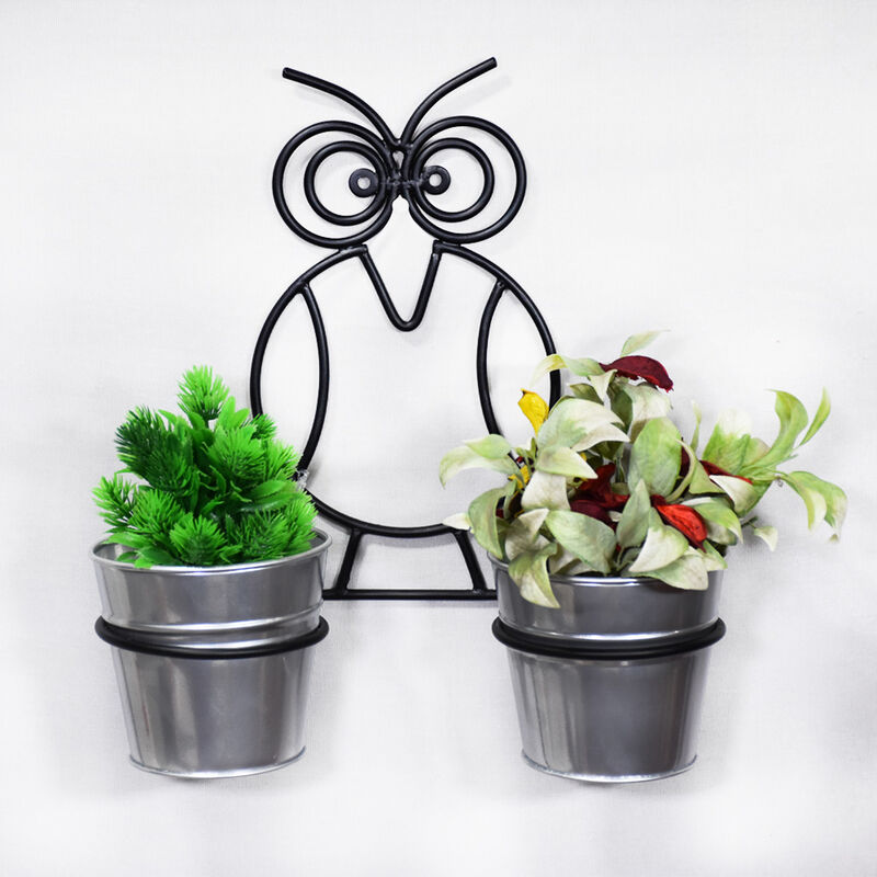 Handmade 100% Iron Round Modern Gold Coated Color 13.2 x 11.4 x 4.6 Inches Planters Pot 1008 BBH Homes