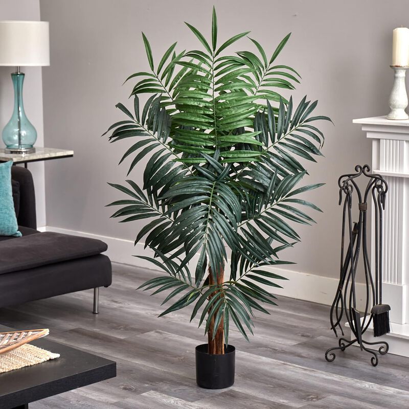 Hivvago 5 Feet Paradise Palm Artificial Tree