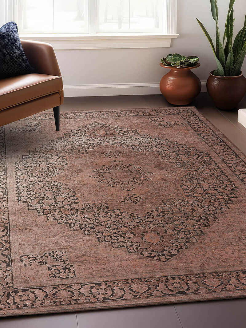 Vizcia VZ3 Brown 3' x 5'1" Rug