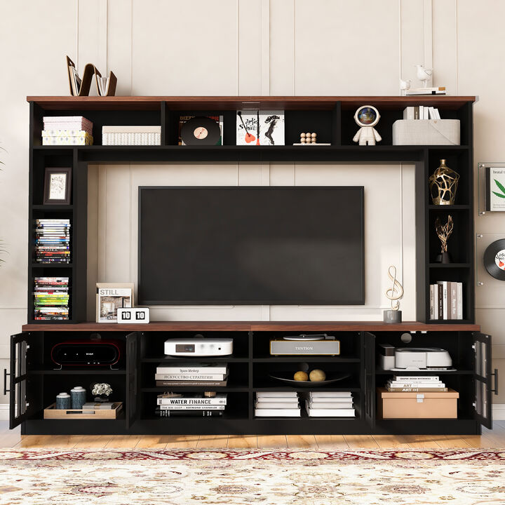 Merax Wall Unit Entertainment Center TV Stand