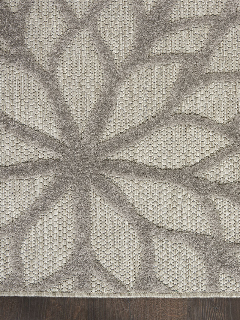 Aloha ALH05 Silver/Gray 3'6" x 5'6" Rug