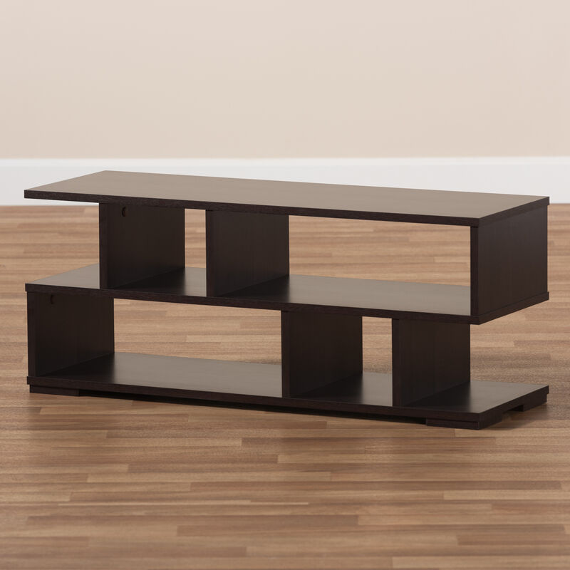 Baxton Studio Arne Modern and Contemporary Wood TV Stand