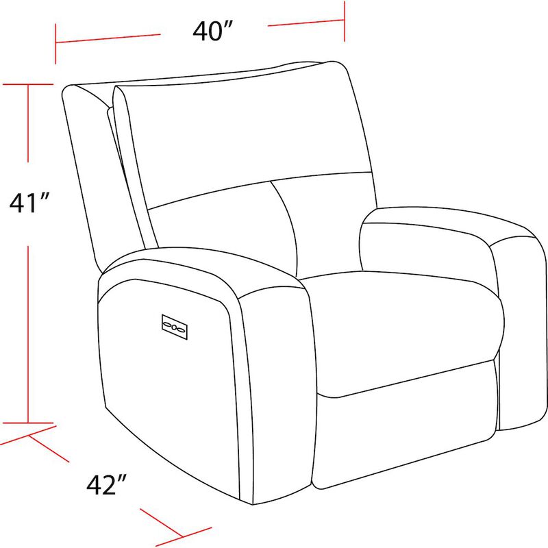 Parker Living Polaris - Kahlua Power Recliner