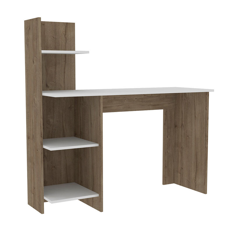 Desk Wichita, Office, Light Oak / White