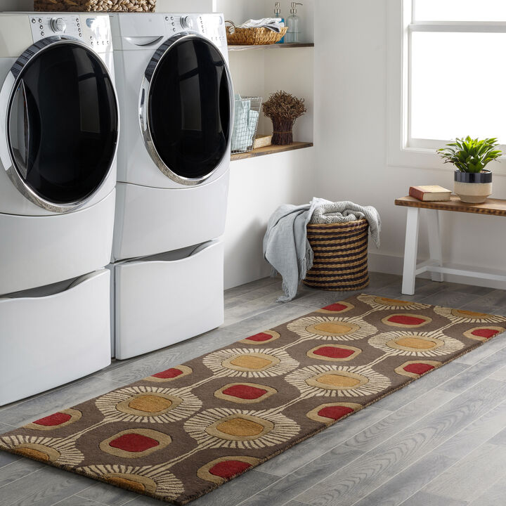 Forum FM-7170 2' x 3' Brown Rug