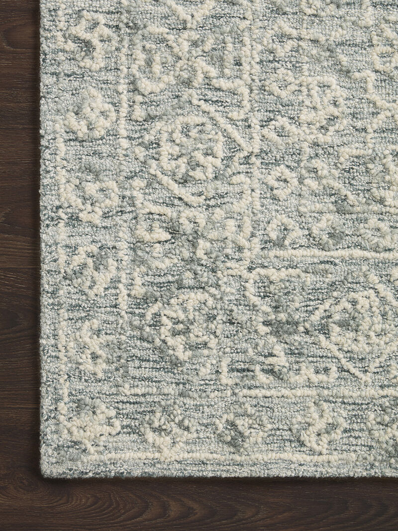 Cecelia CEC01 Ocean/Ivory 7'9" x 9'9" Rug