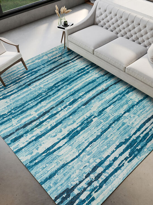 Brisbane BR4 Sky 3' x 5' Rug