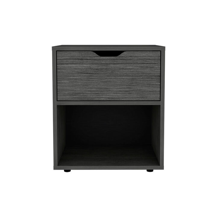 Nightstand Altheimer, Bedroom, Light Gray