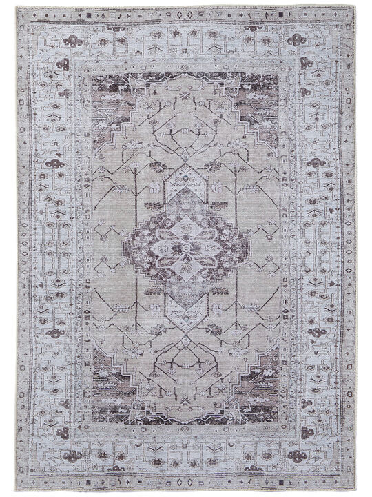 Percy 39PAF 4' x 6' Tan/Ivory/Gray Rug