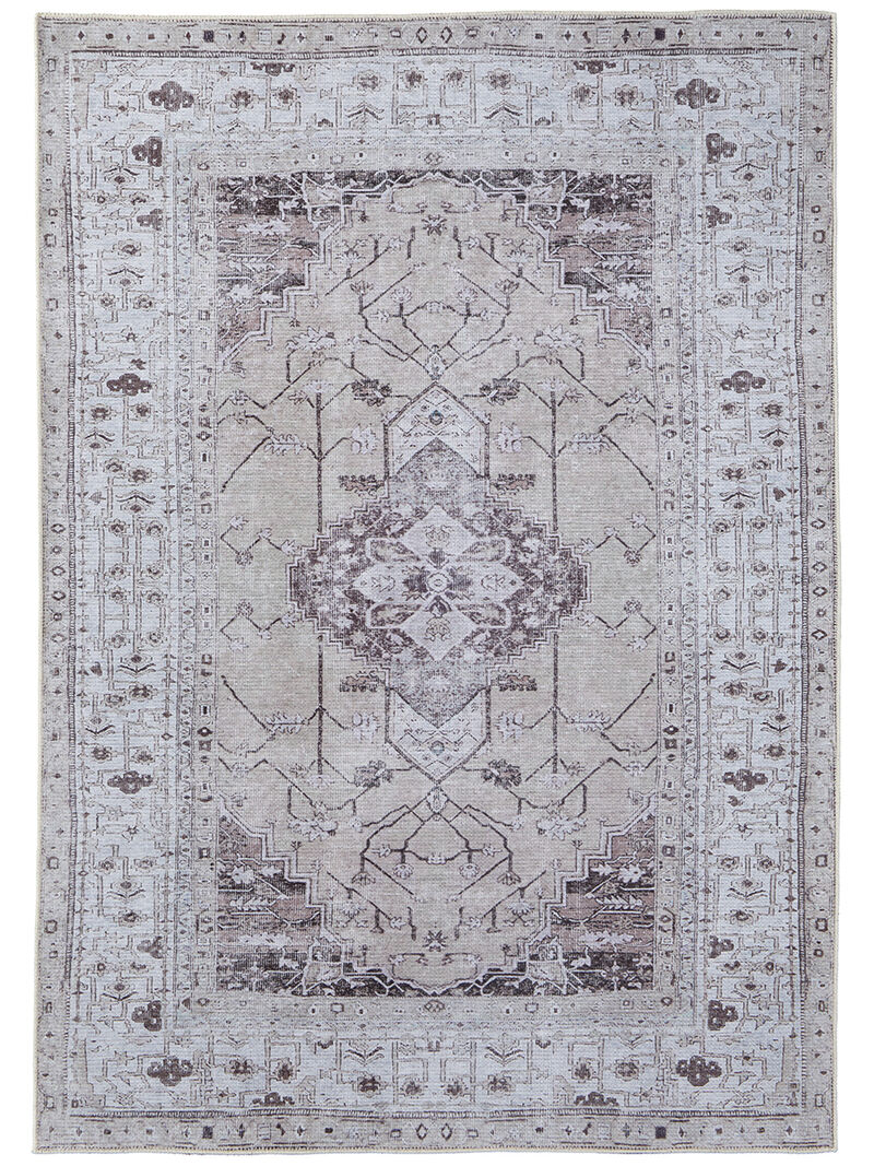 Percy 39PAF 4' x 6' Tan/Ivory/Gray Rug