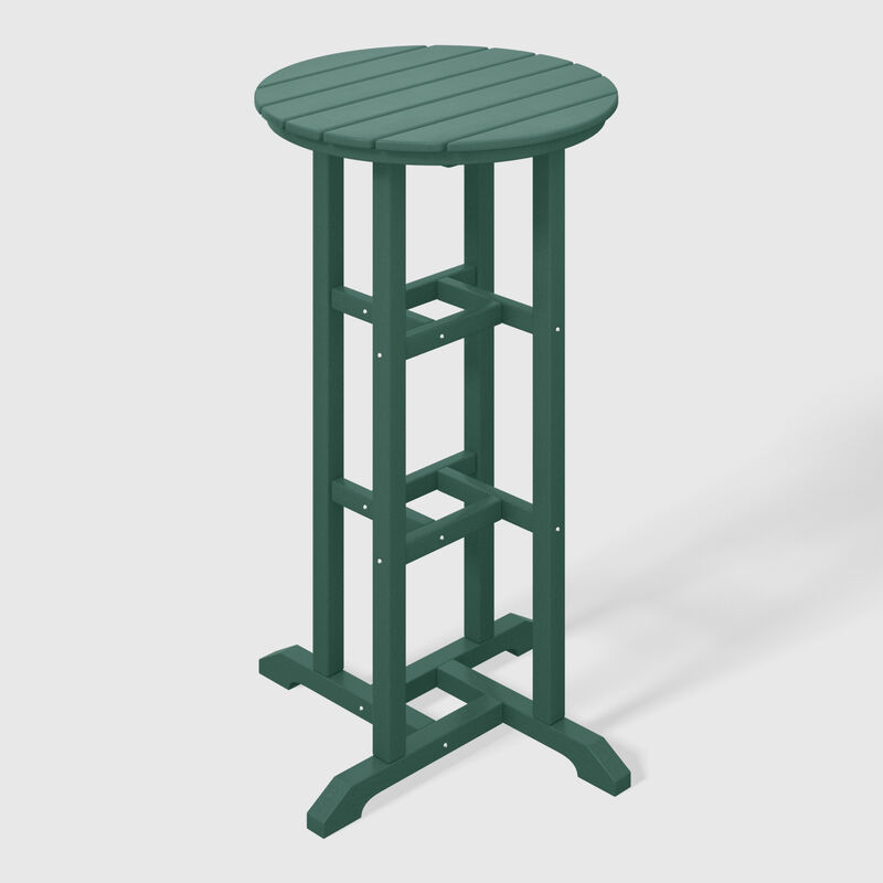 WestinTrends 42" Counter Height Round Outdoor Patio Bistro Bar Table
