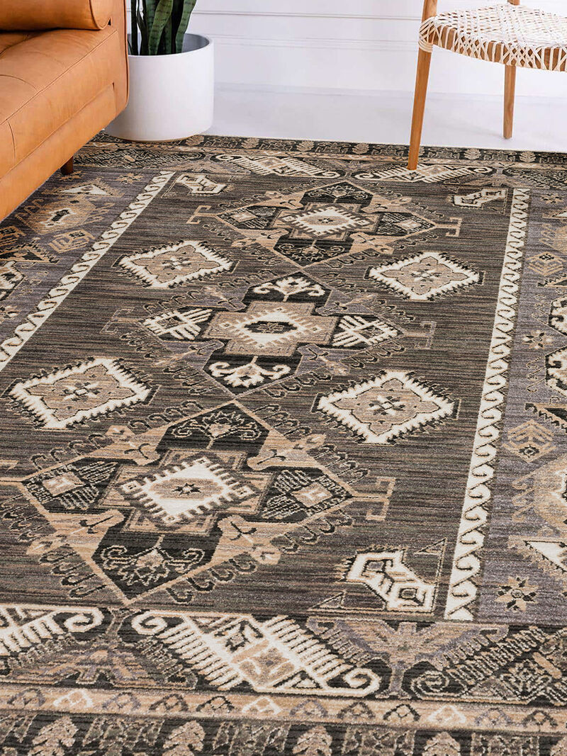 Odessa OD10 Pewter 5' x 7'6" Rug