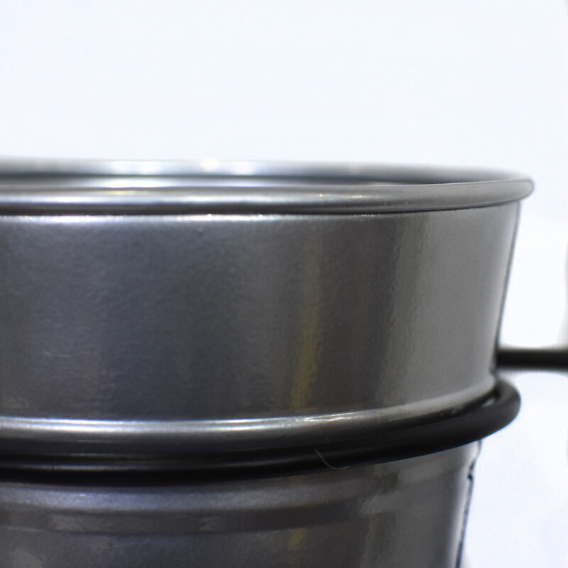 Handmade 100% Iron Round Modern Gold Coated Color 13.2 x 11.4 x 4.6 Inches Planters Pot 1008 BBH Homes