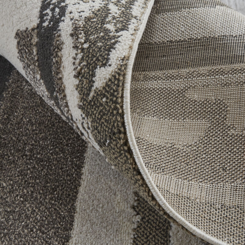 Vancouver 39FEF Brown/Ivory 4' x 6' Rug