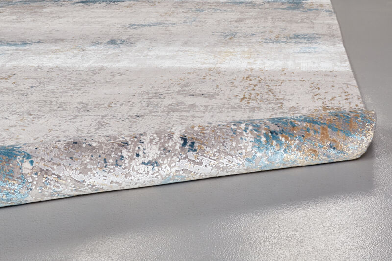 Cadiz 3889F Ivory/Blue/Gold 3'1" x 5' Rug