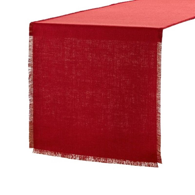 Solino Home 100% Pure Linen Table Runner 14 x 108 Inch | Milan
