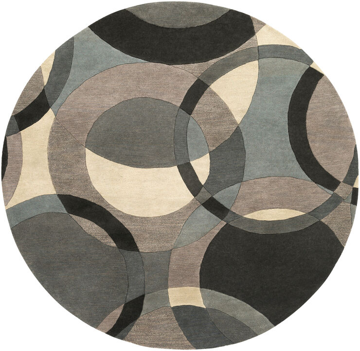 Forum FM-7210 4' x 6' Gray Rug