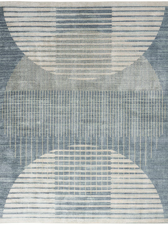 Astra Machine Washable ASW03 Blue 9' x 12' Rug