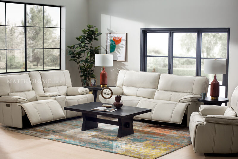 Coconut Loveseat With Console