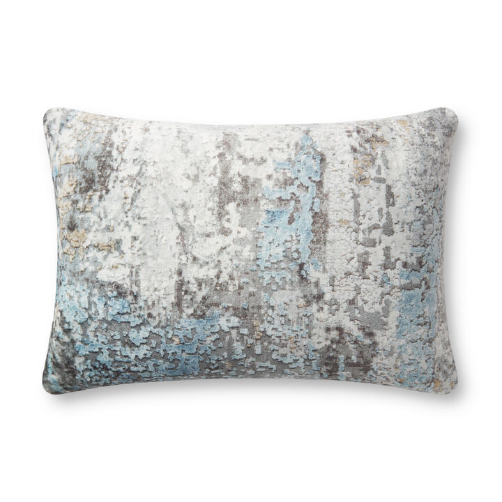 PLL0065 Grey/Multi 16"x26" Down Pillow