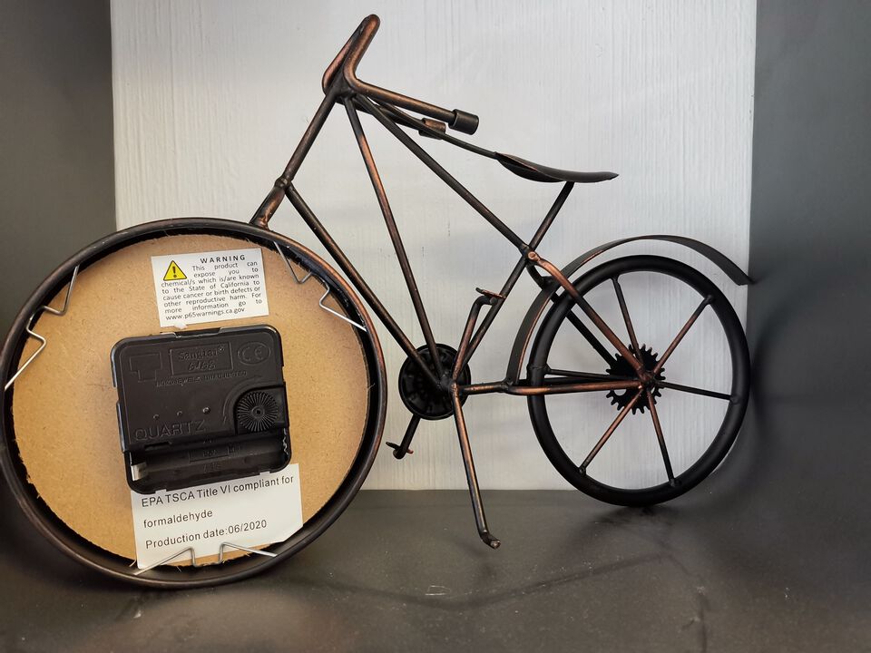 BIKE TABLE CLOCK