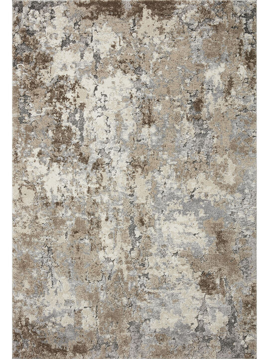 Theory THY09 Dove/Bark 3'7" x 5'7" Rug