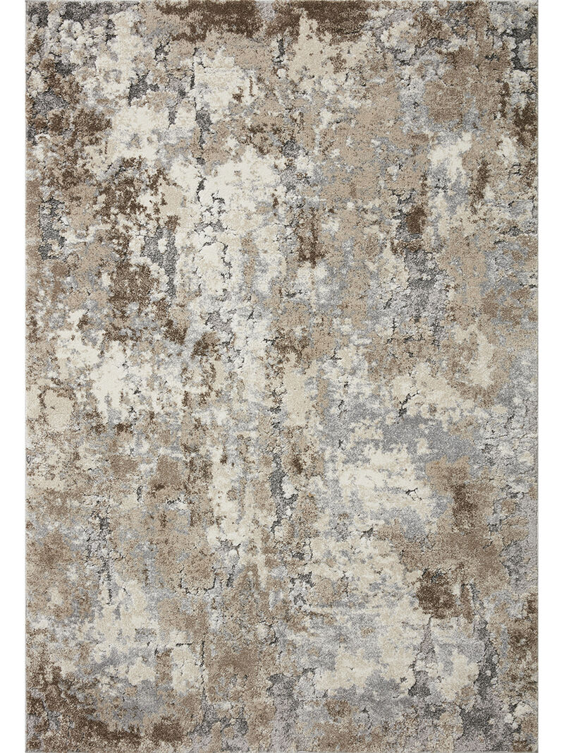 Theory THY09 Dove/Bark 3'7" x 5'7" Rug