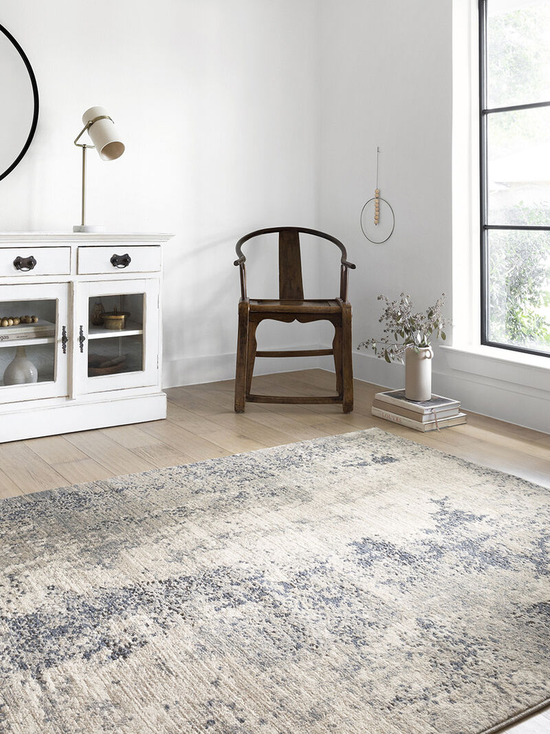 Teagan TEA07 Natural/Denim 5'3" x 7'6" Rug