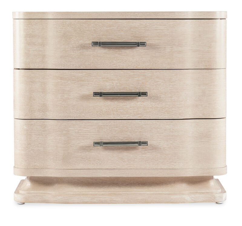 Nouveau Chic Three Drawer Nightstand