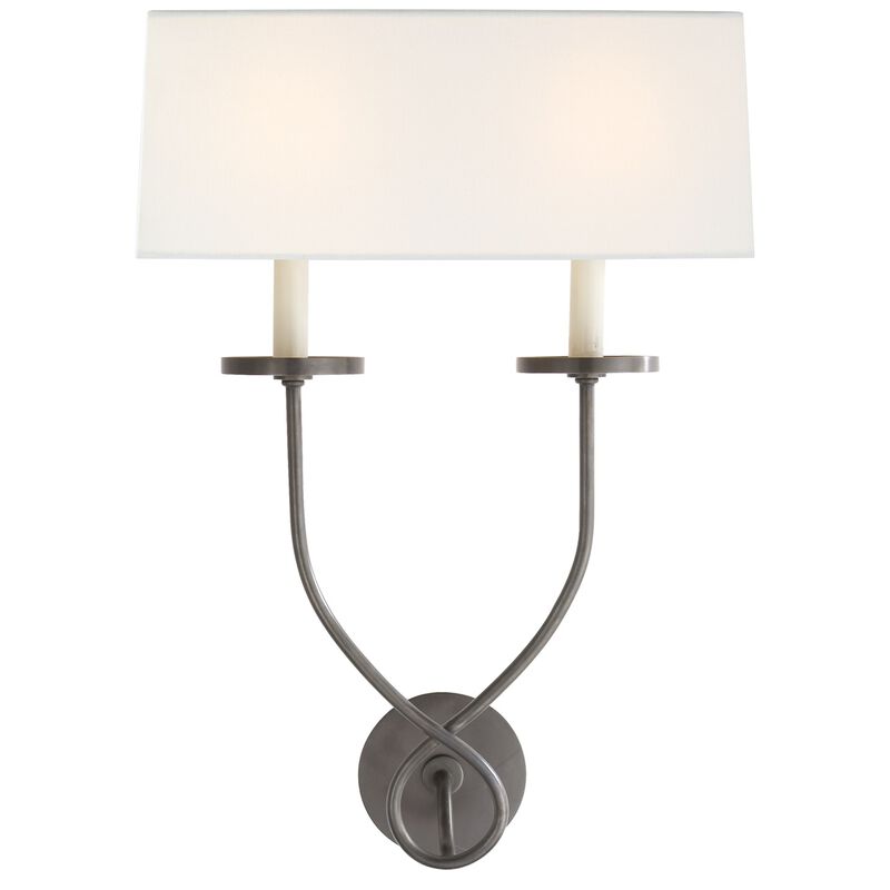 Symmetric Twist Single Sconce