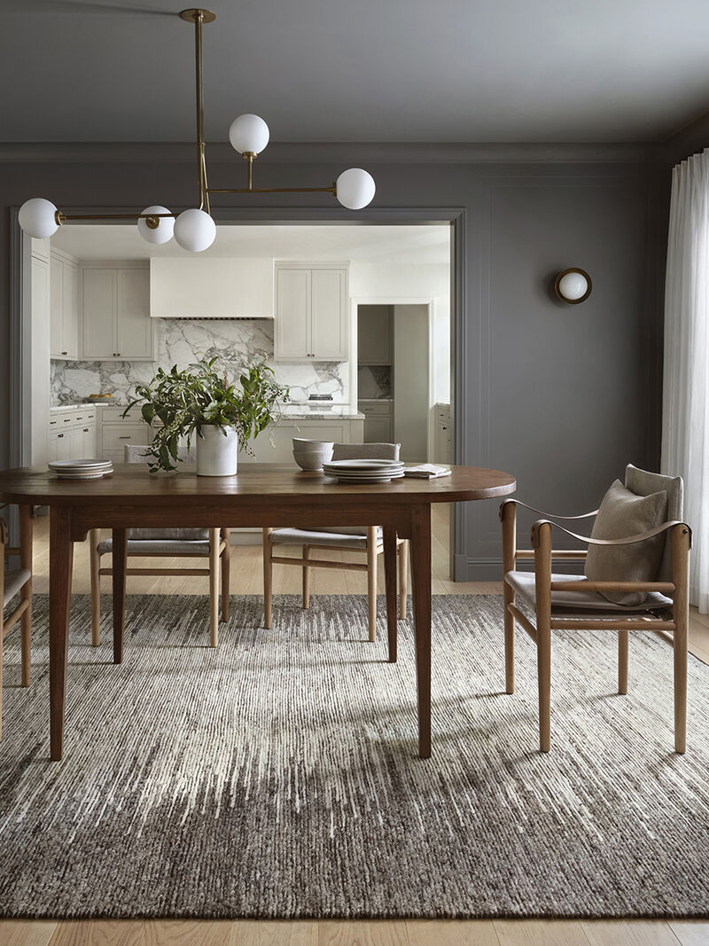 Mulholland MUL01 Bark/Natural 6' x 9' Rug