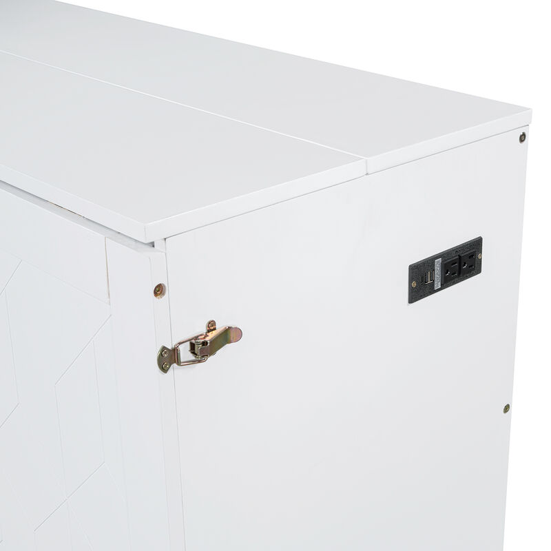 Merax Pulley Structure Design Murphy Bed Cabinet