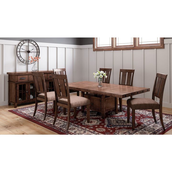 Jofran Mission Viejo Distressed 3 Drawer Server
