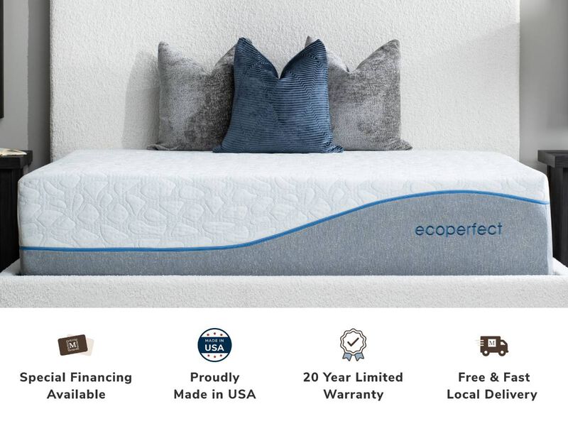 EcoPerfect Peak Hybrid Firm California King Mattress