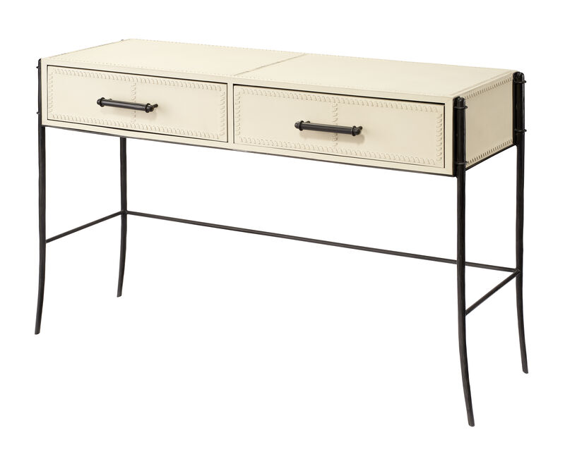 Nevado Leather Console Table