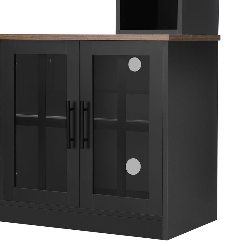 Merax Wall Unit Entertainment Center TV Stand