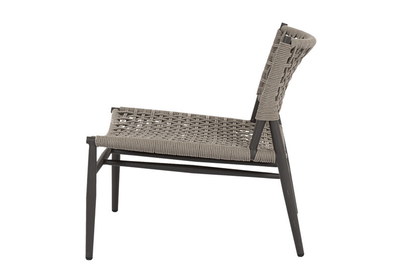 Grigio Cushionless Accent Chair