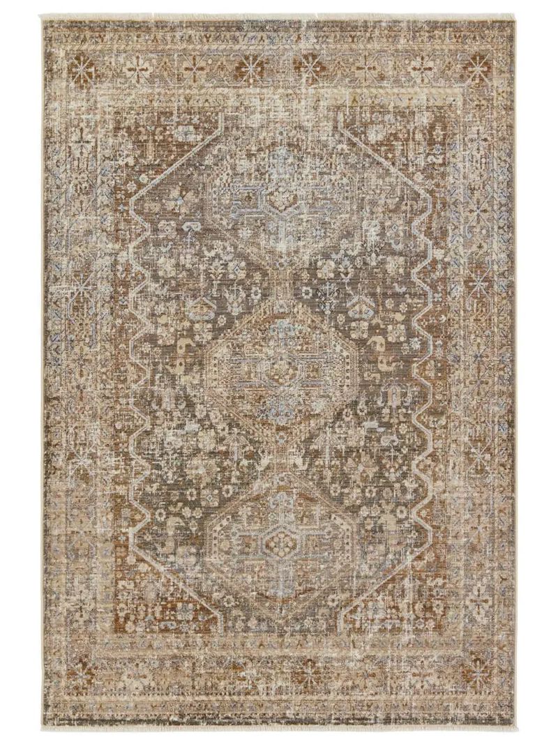 Zefira Zakaria Natural 5' x 8' Rug