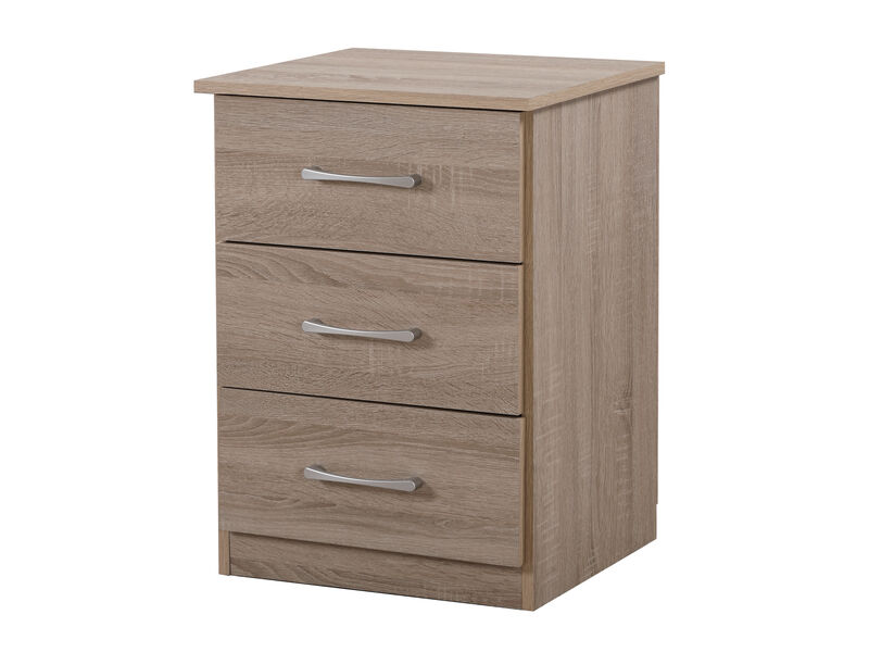 Boston 3-Drawer Nightstand (24 in. H x 16 in. W x 18 in. D)