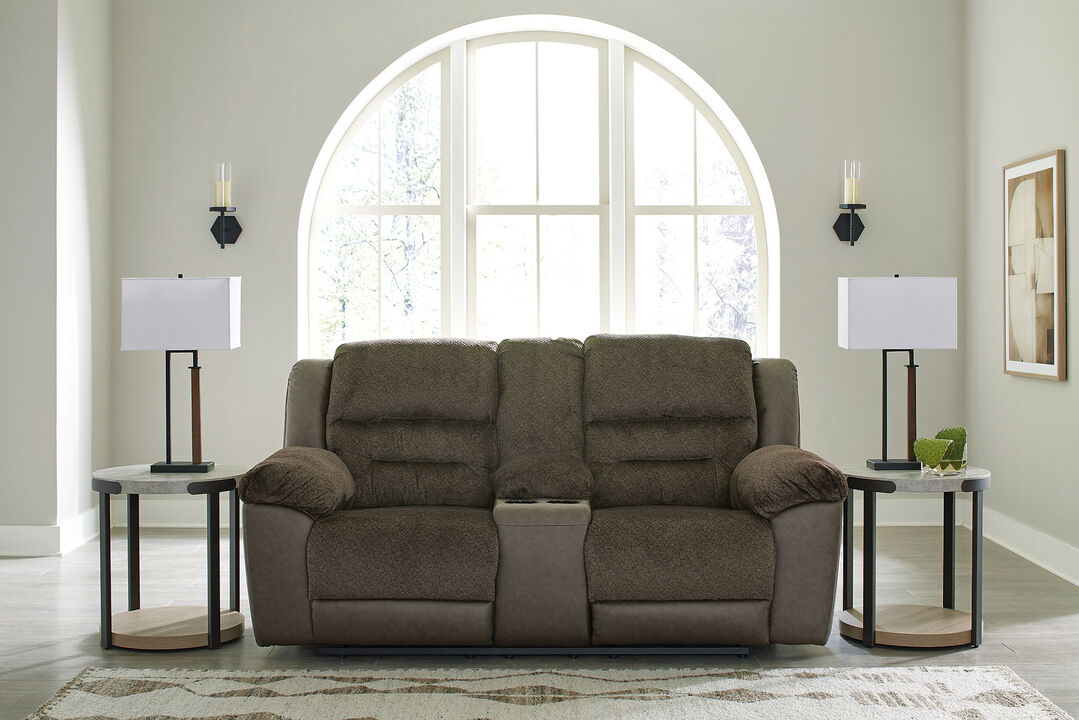 Dorman Reclining Loveseat W/Console