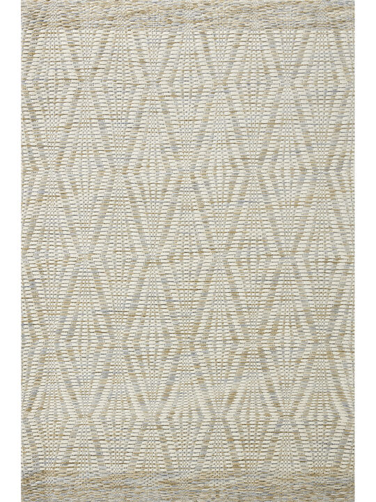 Kenzie KNZ01 Ivory/Sand 3'6" x 5'6" Rug