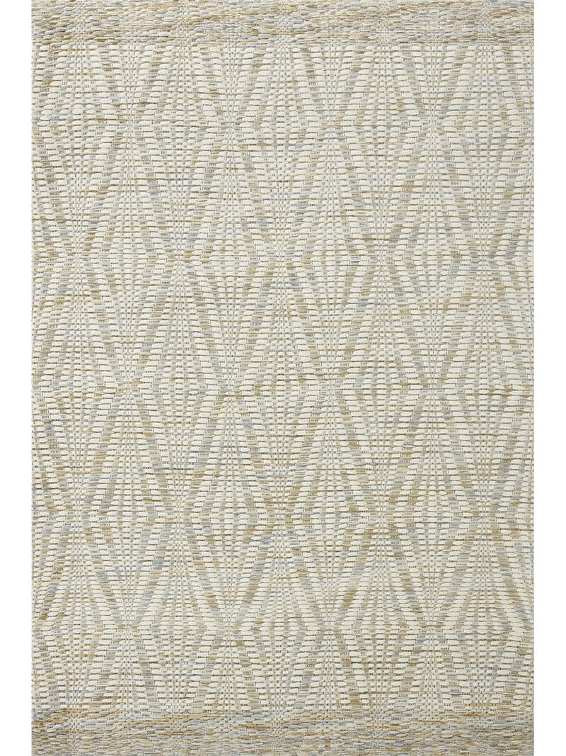 Kenzie KNZ01 Ivory/Sand 3'6" x 5'6" Rug