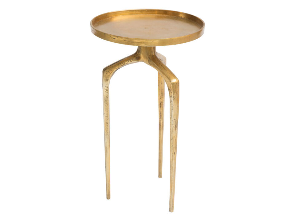 Como Accent Table Set (2-Piece) Antique Gold