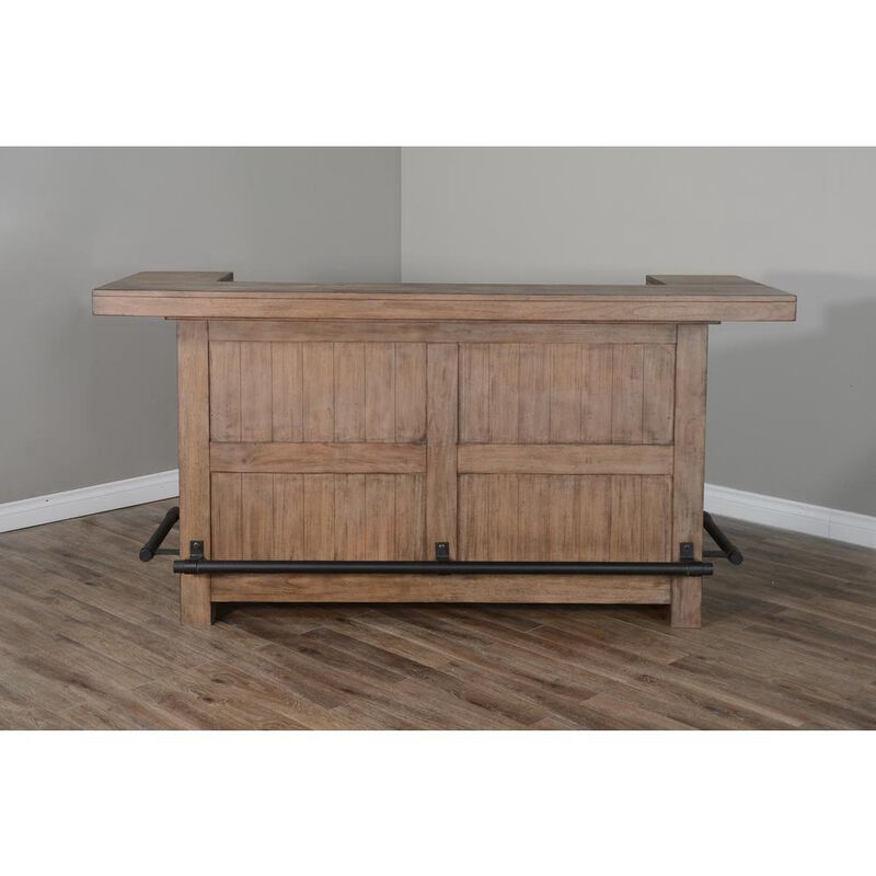 Sunny Designs 80 Traditional Wood Home Bar