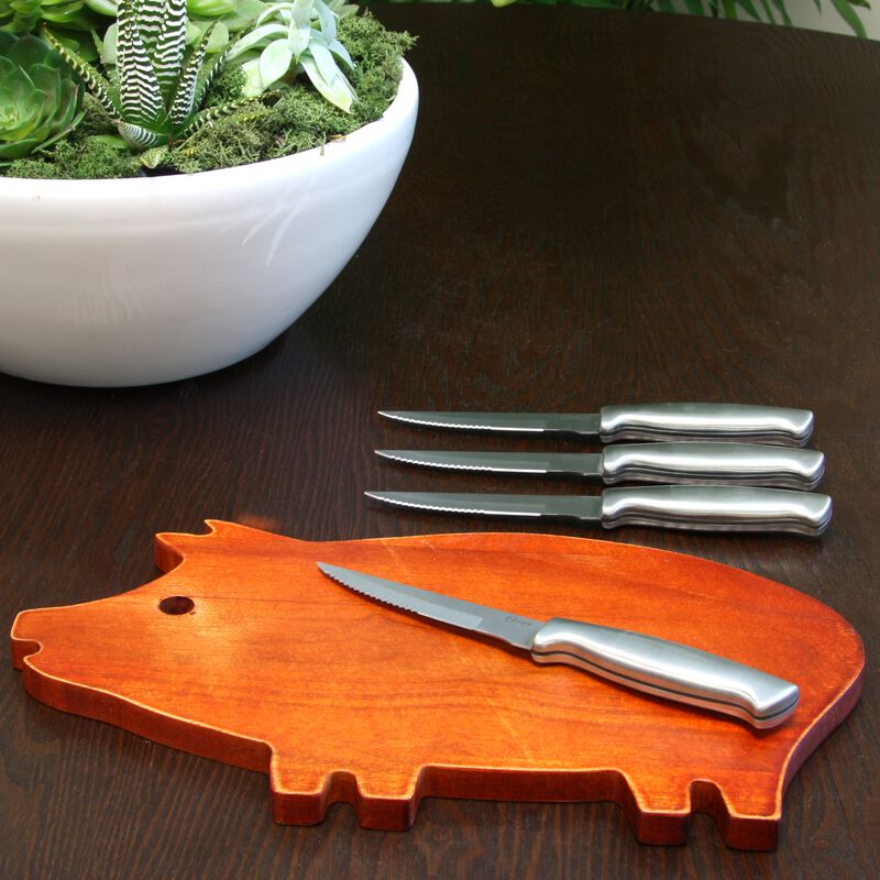 Oster Baldwyn 4.5 Inch Stainless Steel Steak Knife, Set of 4