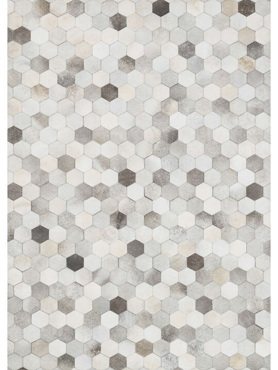Promenade PO02 Grey 3'6" x 5'6" Rug