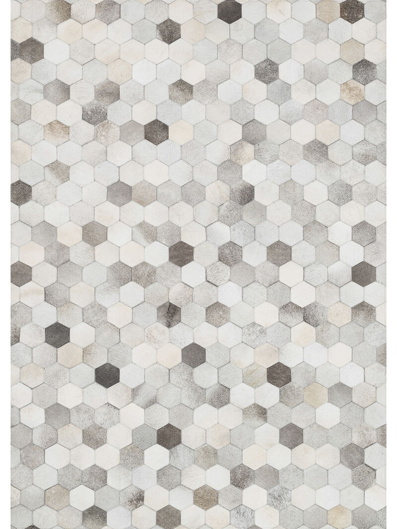 Promenade PO02 Grey 3'6" x 5'6" Rug